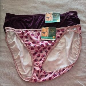 Vanity Fair Illumination String Bikini Panties Set Of 2 Size 8 XL